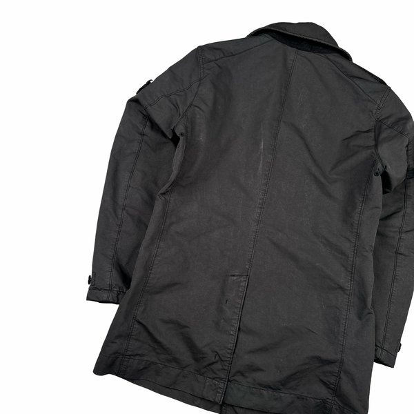 Stone Island 2015 David TC Brown Trench Coat - Small