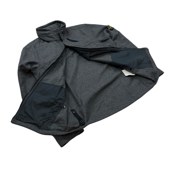 Stone Island 2014 Wool Overshirt - Large