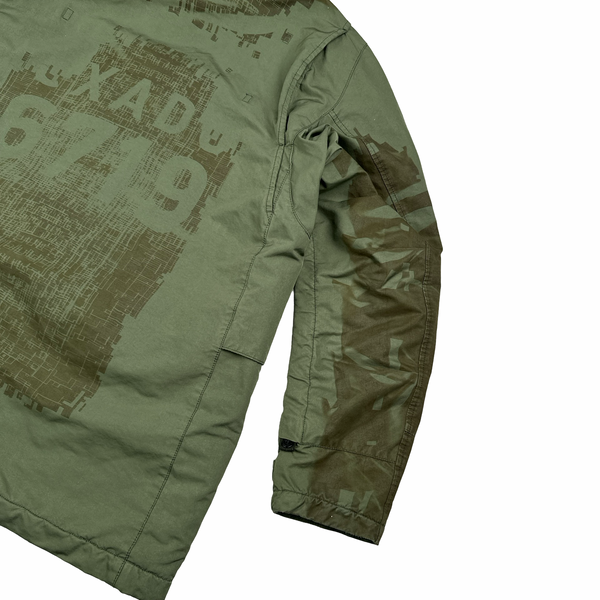 Stone Island 2017 David TC Shadow Project Green Print Jacket - XL