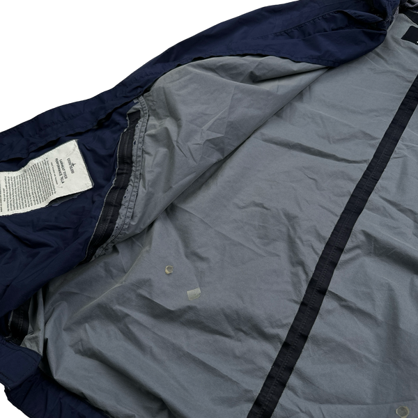 Stone Island 2016 Navy Garment Dyed Performance Tela Jacket - XXL