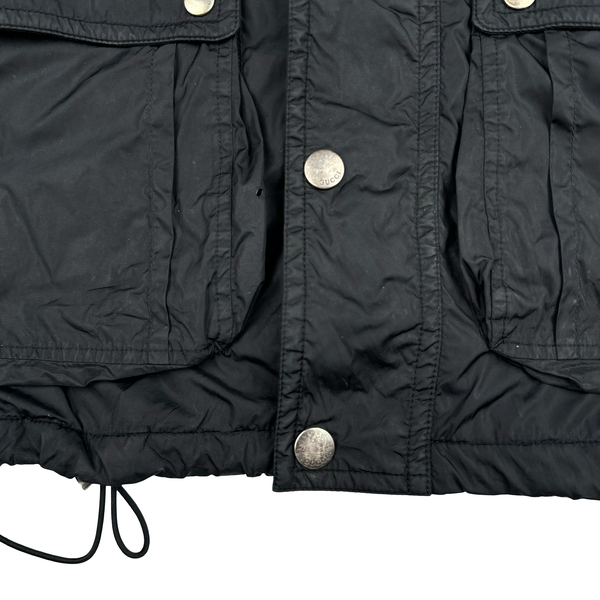 Gucci Monogram Lined Multi Pocket Zipped Jacket - Large