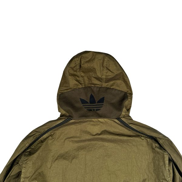 CP Company x Adidas Khaki Explorer Chrome Goggle Jacket - Large