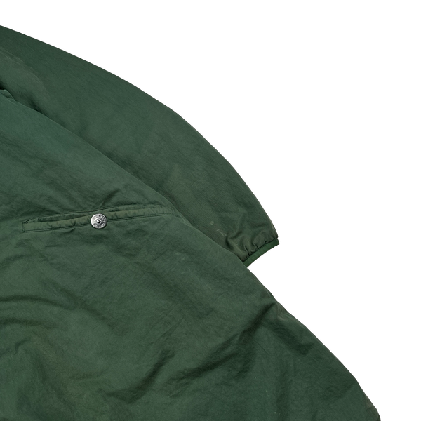 Stone Island 2021 Shadow Project Forest Green Primaloft Long Jacket - Medium