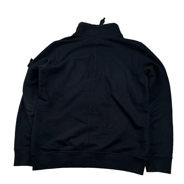 Stone Island 2021 Navy Chest Cargo Pocket Pullover Jumper - Medium