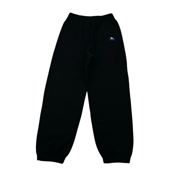 Burberry Thick Cotton Patch Baggy Joggers - Small