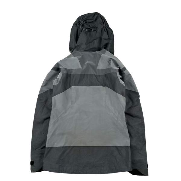 North Face Grey L3 Summit Series Rain Jacket - Small