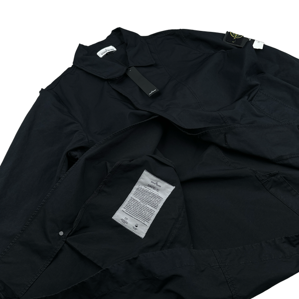 Stone Island 2018 Black David TC Trench Coat - 3XL