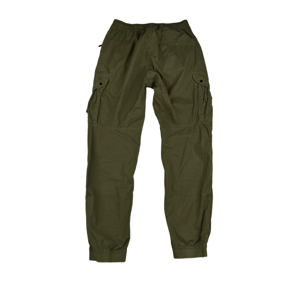 Stone Island 2019 RE-T Khaki Cotton Cargos - 30"