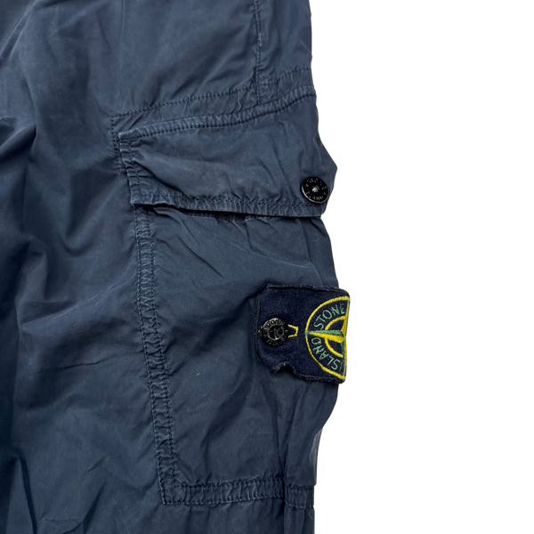 Stone Island 2018 Navy Re T Cargo Trousers - 32" SHORT