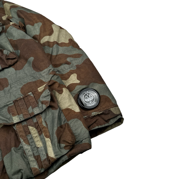 Adidas Spezial X CP Company RARE Camo Down Lined Jacket - Small