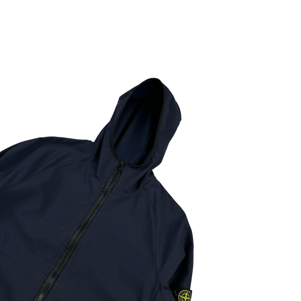 Stone Island 2024 Navy Soft Shell Junior Jacket - Age 14