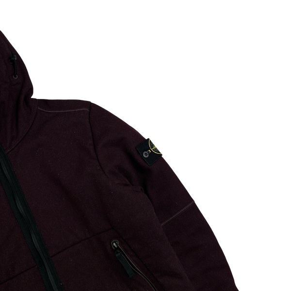 Stone Island 2017 Burgundy Panno R 4L Stretch Jacket - Small