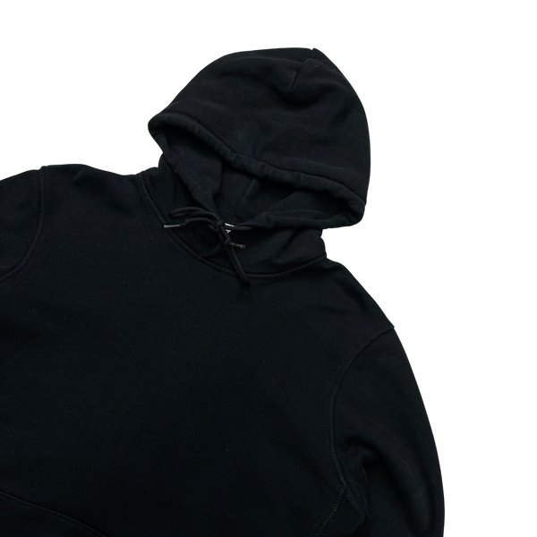 Prada Black Cotton Pullover Hoodie - Small