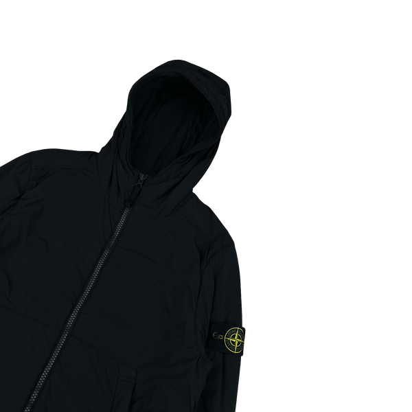 Stone Island 2019  Black Comfort Tech Composite Jacket - Small
