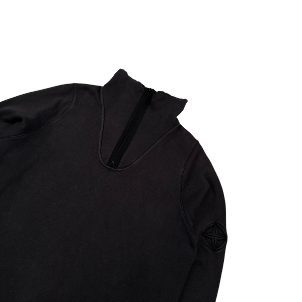 Stone Island 2004 Navy Cotton Vintage Pullover Jumper - XXL