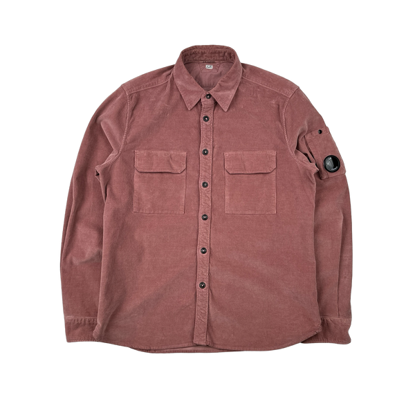 CP Company Pink Corduroy Shirt - Large