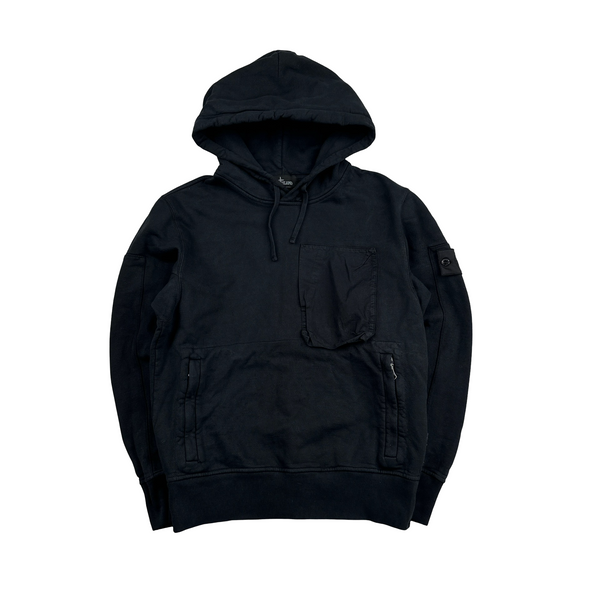 Stone Island Shadow Project Thick Cotton Pullover Hoodie - Small