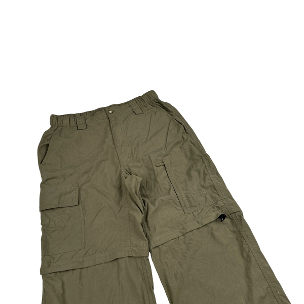 North Face Khaki Hiking Trousers / Shorts - Small