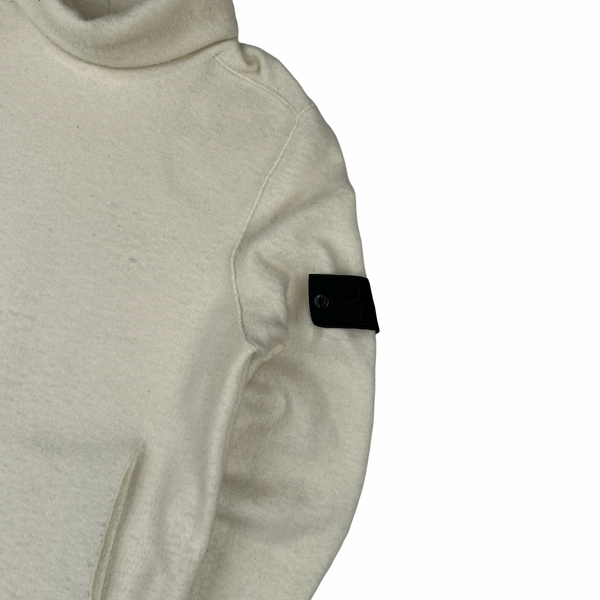 Stone Island 2018 Shadow Project Beige Lightweight Knit Jumper - Large