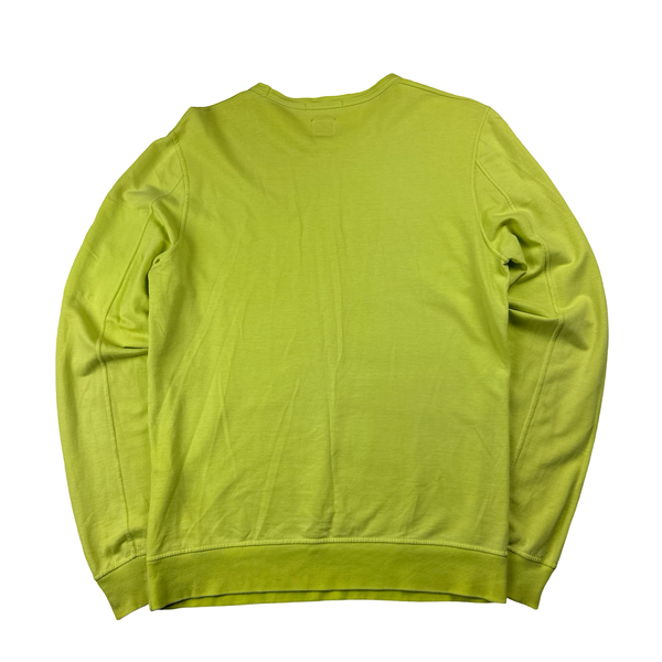 CP Company Yellow Lens Viewer ReColour Crewneck - Medium