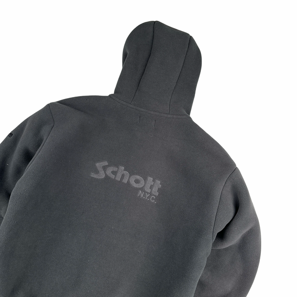 Schott Gray Fleece Lined Thick Jacket - XL