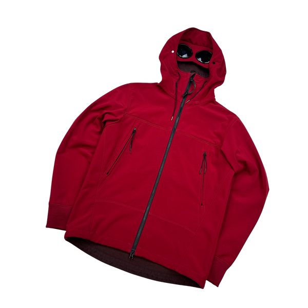 Cp company soft shell red sale