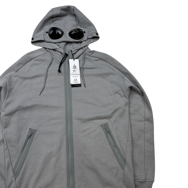 CP Company Stone Grey Lens Viewer Hoodie - Medium, Large, XXL, XS