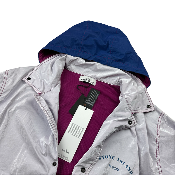 Stone Island Nylon Metal Reflective Marina Jacket Large
