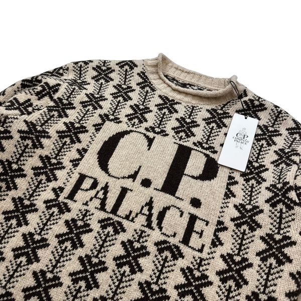 CP Company x Palace Beige Knit - Small