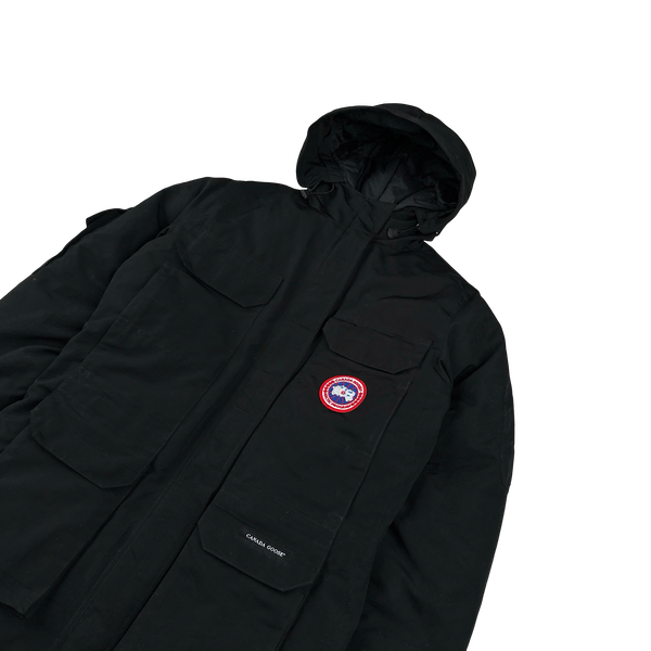 Canada Goose Black Premium Down Expedition Parka Jacket - Medium
