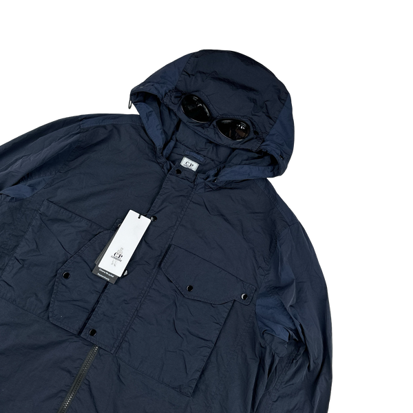CP Company Navy Chrome R Goggle Jacket - XXL