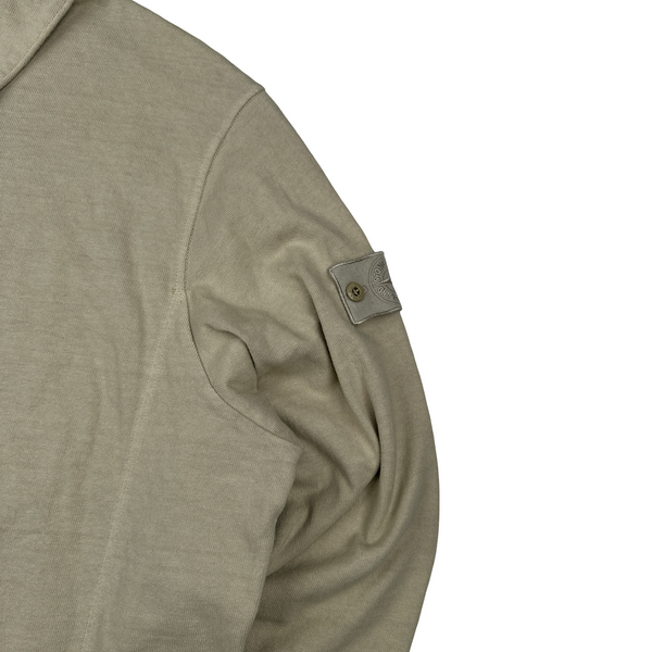 Stone Island Beige Ghost Long Sleeve Polo jumper - 3XL