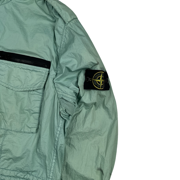 Stone Island 2013 Mint Green Membrana TC Field Jacket - XL