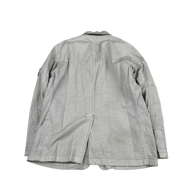Stone Island 2006 Lino Flax Blazer Jacket - XL