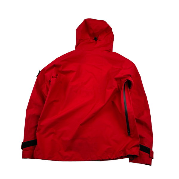 Stone Island 2020 Red Shadow Project Gore Tex Paclite Jacket - Medium