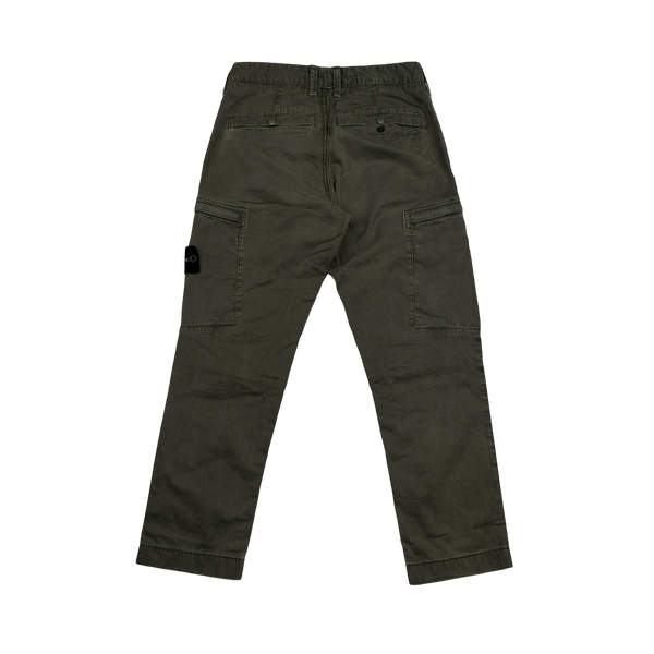 Stone Island 2014 Green SK Cargo Trousers - 28"