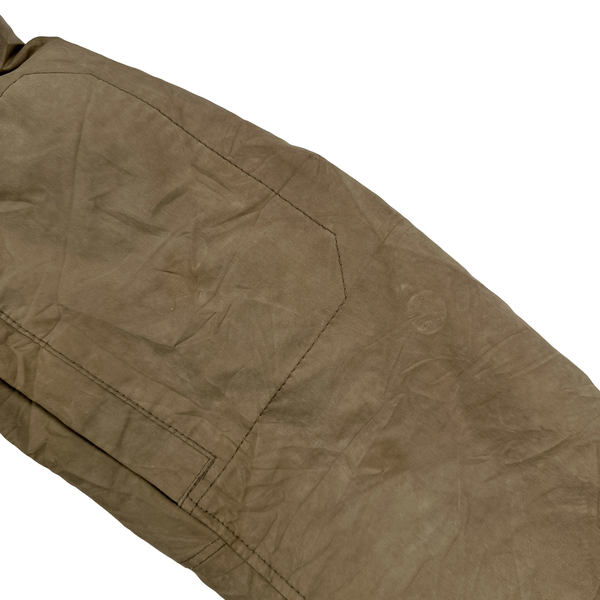 CP Company Beige Multi Pocket Goggle Jacket - Small