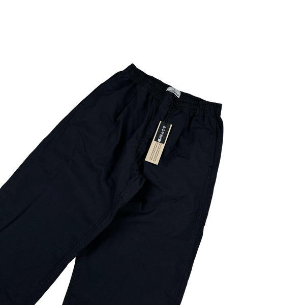 Stone Island 2025 New Season Navy Marina Spellout Cargo Trousers - 30"