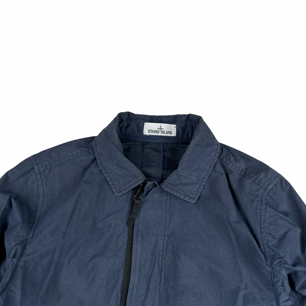 Stone Island Water Repellent Light Cotton Nylon Twill Jacket - Medium