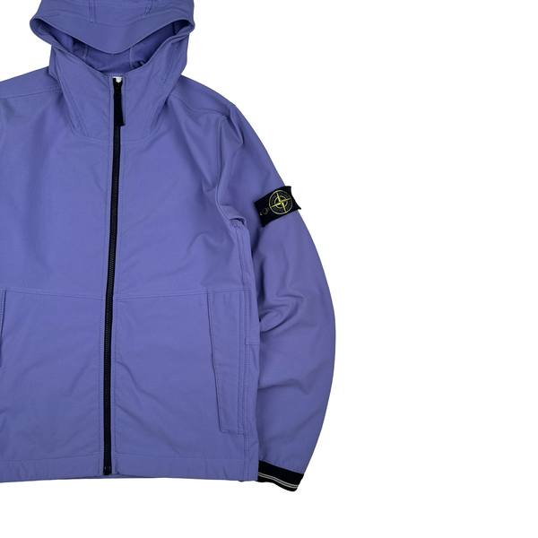 Stone Island 2015 Violet Purple Comfort Shell Jacket - Medium