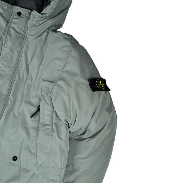 Stone Island 2023 Pale Blue Micro Twill Down Puffer - Large