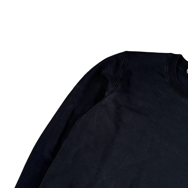 Stone Island 2023 Black Crewneck Sweatshirt - Medium