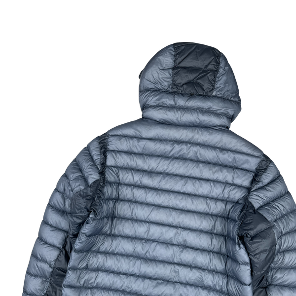CP Company Indigo Blue DD Shell Goggle Jacket - Large