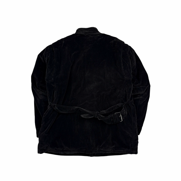 Belstaff Brown Trailmaster Multi Pocket Field Corduroy Zipped Heavyweight Jacket - Large