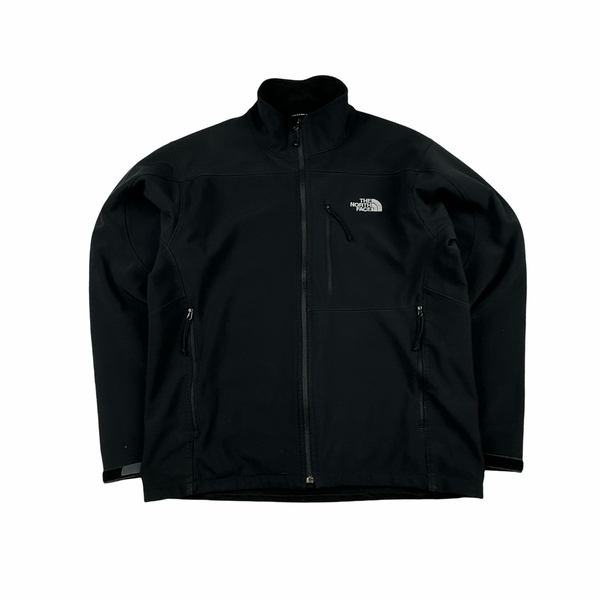 North Face Black Summit Series Soft Shell Jacket - Medium