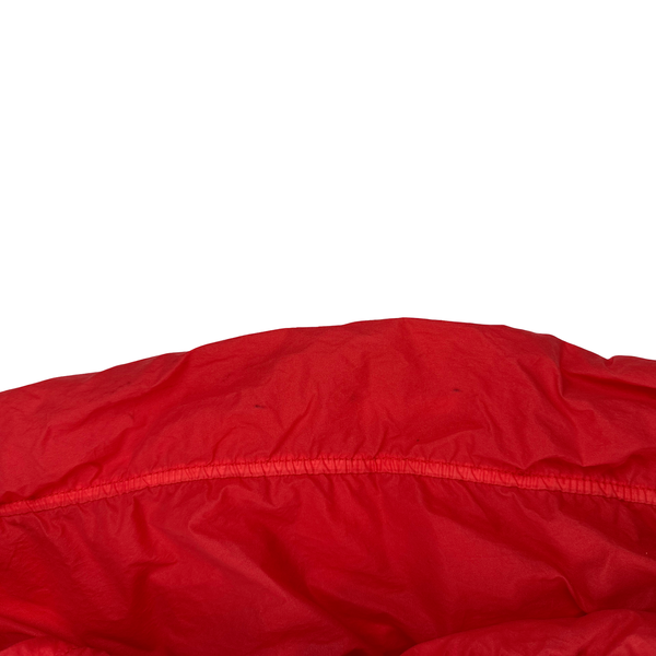 Stone Island 2019 Red Lamy Velour Jacket - Medium