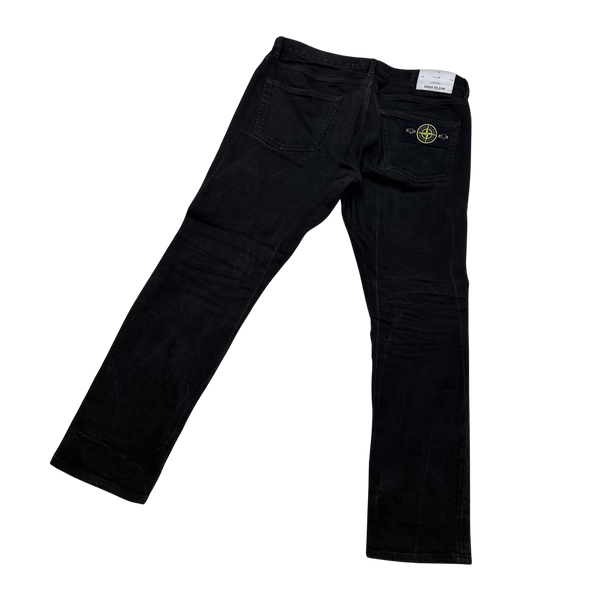 Stone Island Black 2016 Skinny Fit Jeans - 34"
