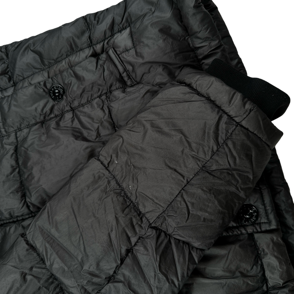 Stone Island 2013 Grey Garment Dyed Puffer Jacket - Small