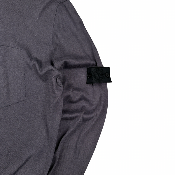 Stone Island 2018 Purple Shadow Project Knitted Crewneck - 3XL
