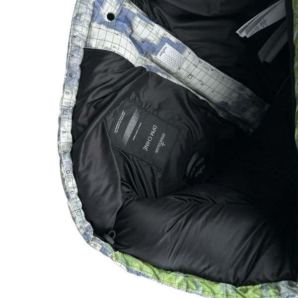 Stone Island 2019 Printed DPM Chine Puffer Shadow Project Jacket - Small